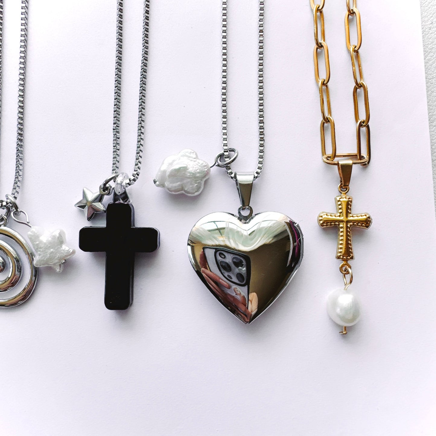 double charm necklaces πβοΈ