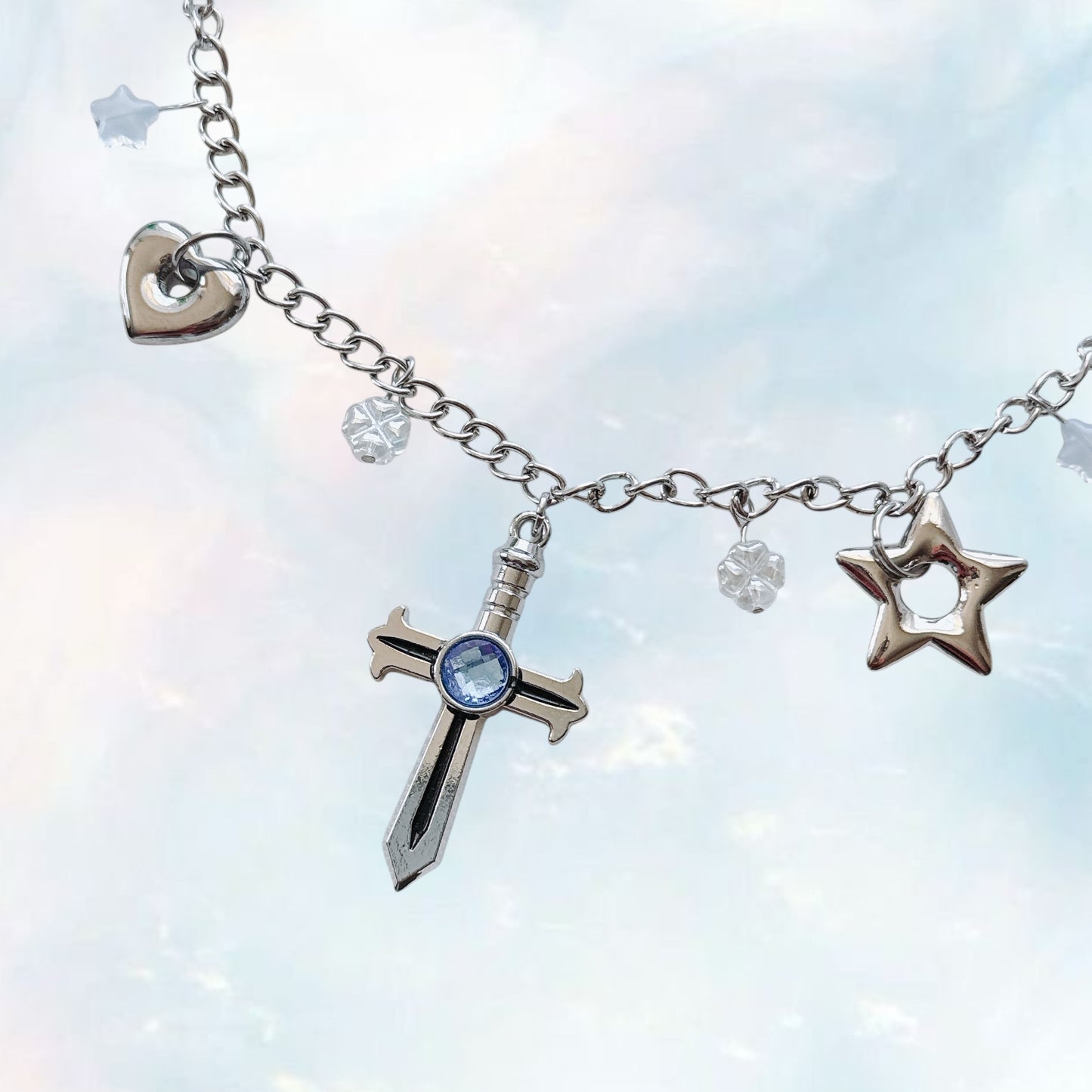 charm necklace ⚔️❄️. ݁₊ ⊹ . ݁˖