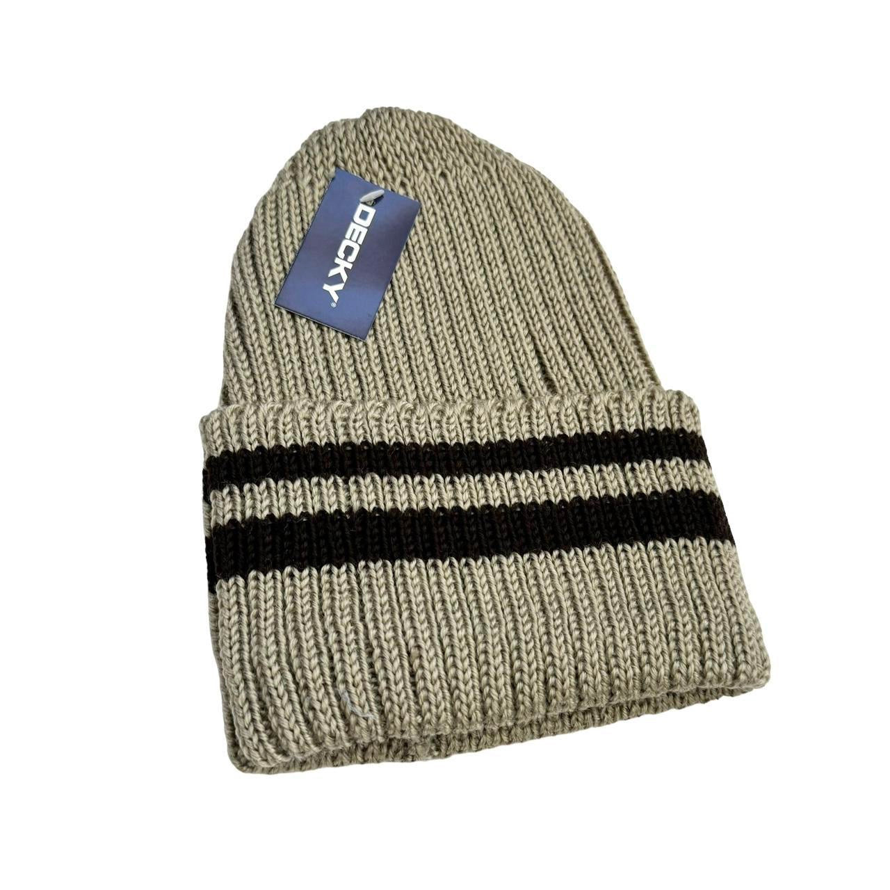 striped beanie