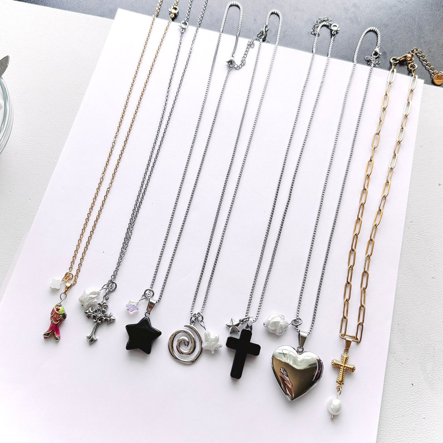 double charm necklaces πβοΈ