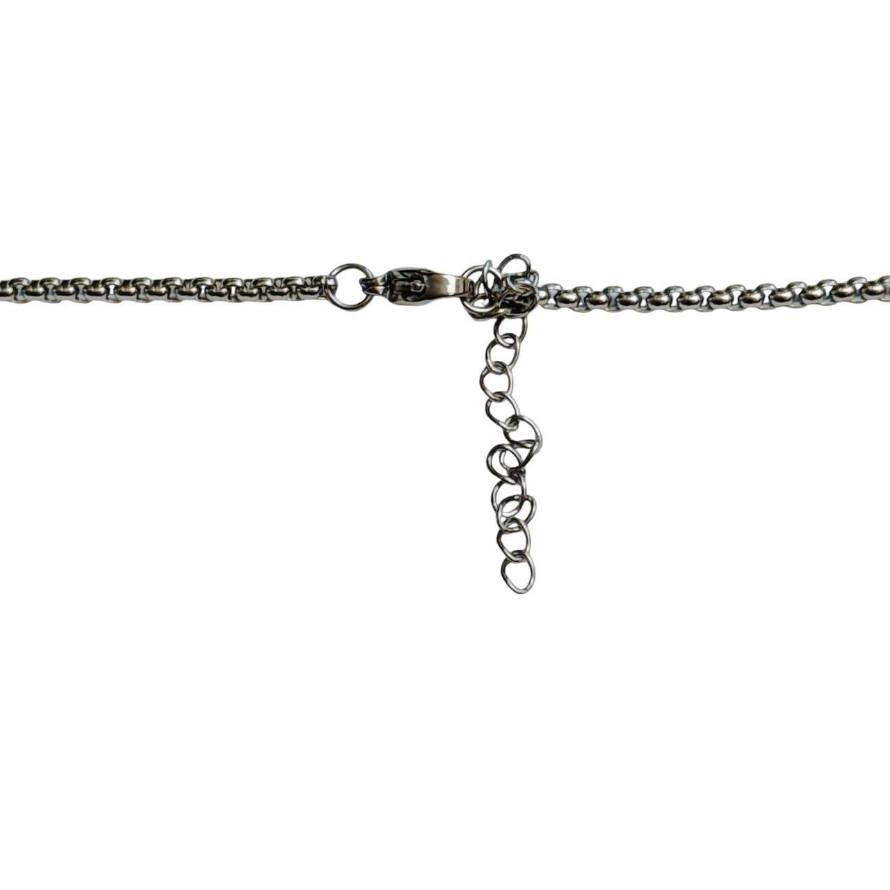 silver cross necklace