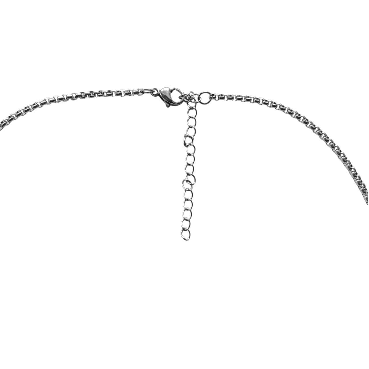 silver jellyfish necklace