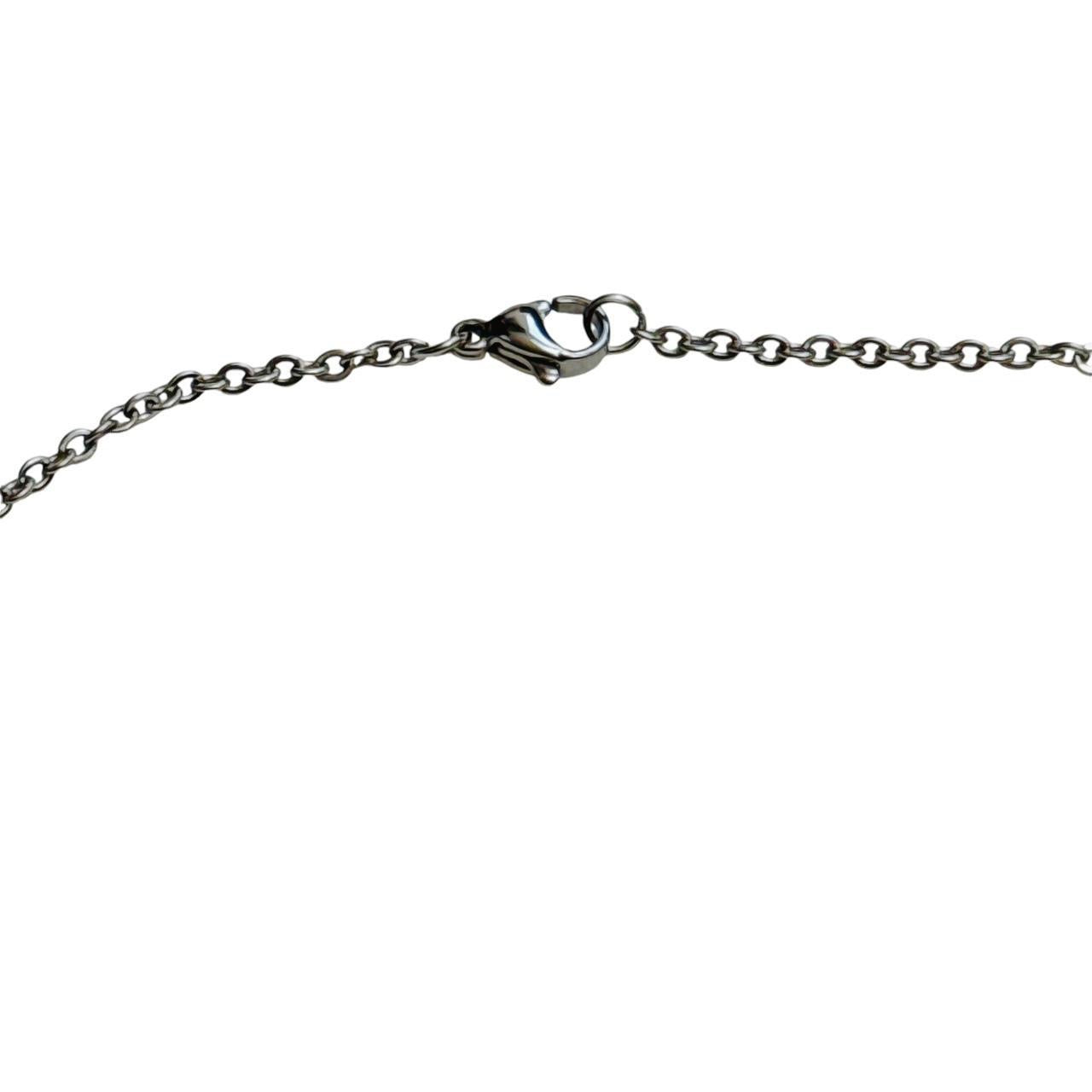 silver rhinestone butterfly necklace