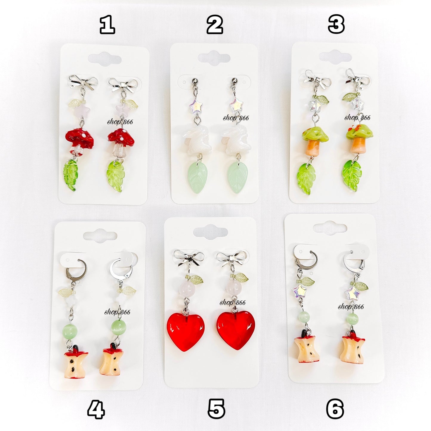whimsical earrings drop πππ