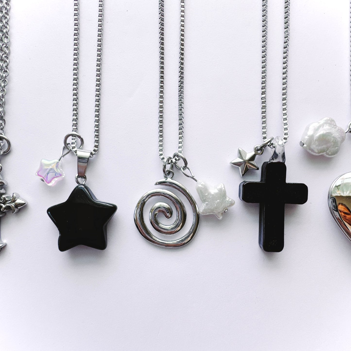 double charm necklaces πβοΈ