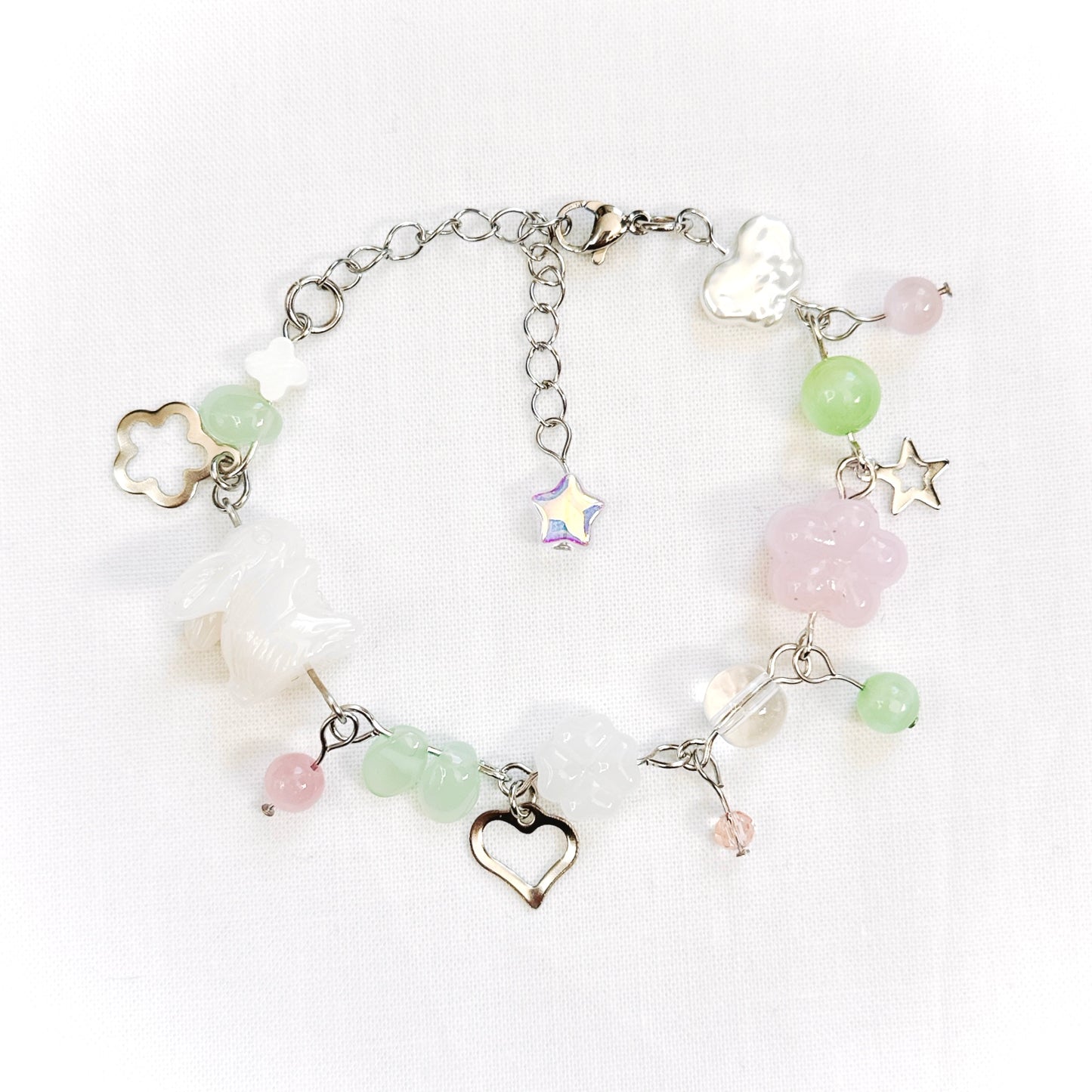 ethereal bunny bracelet