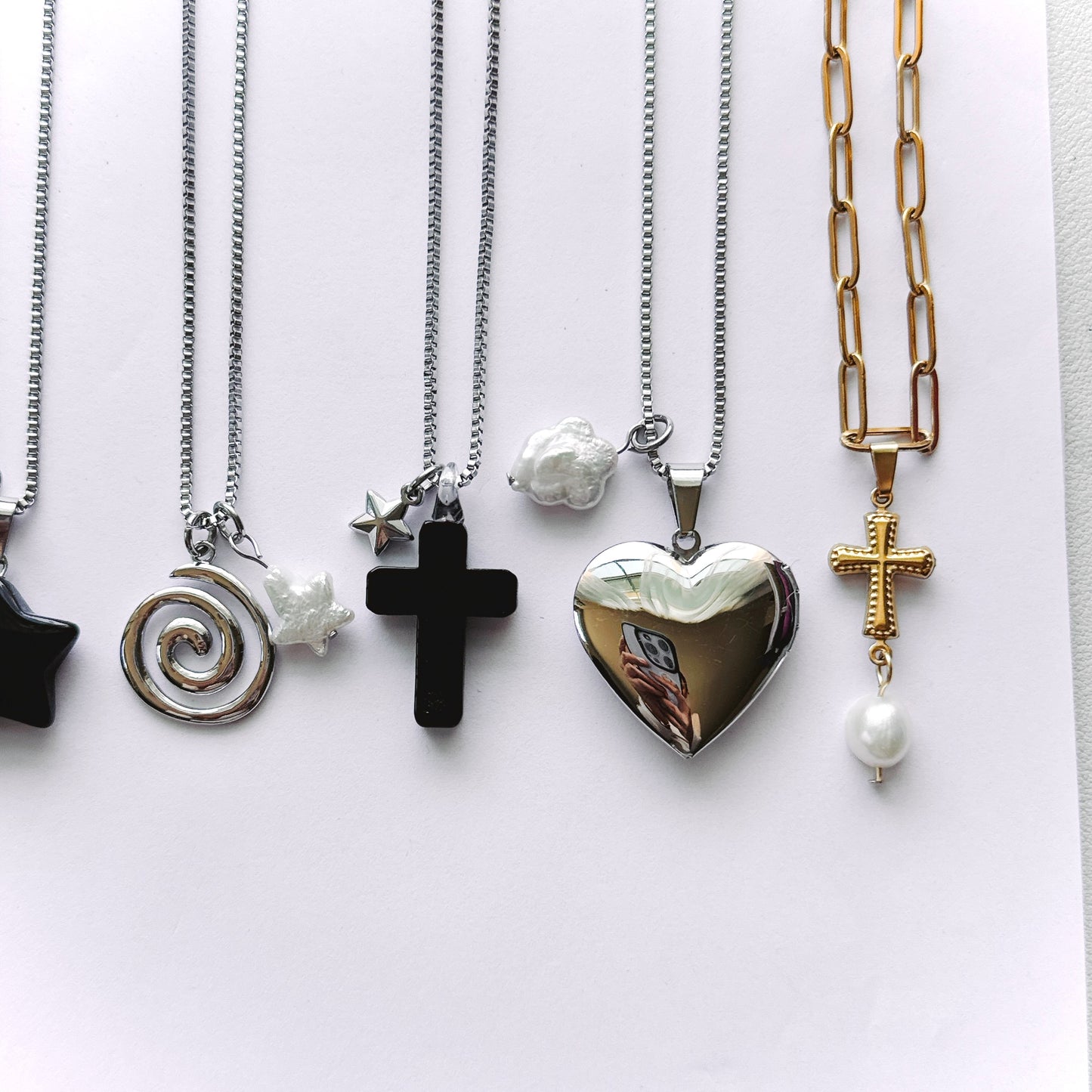double charm necklaces πβοΈ