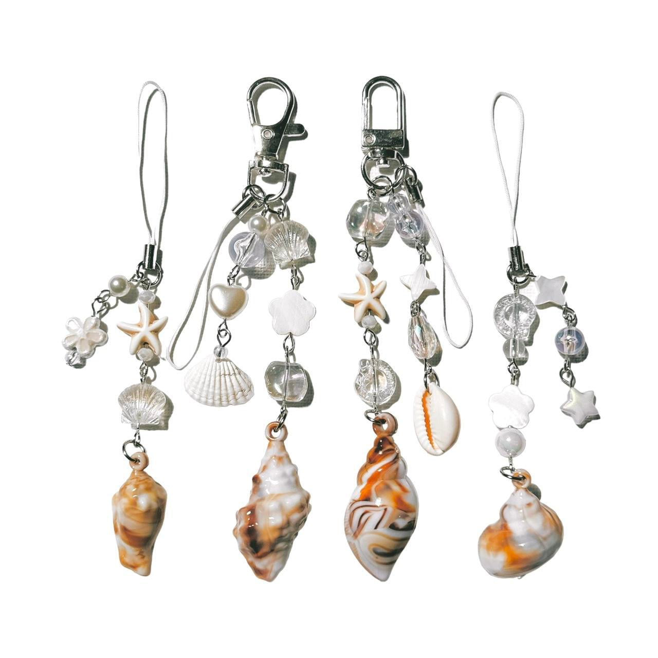 Seashell Keychain - seashell