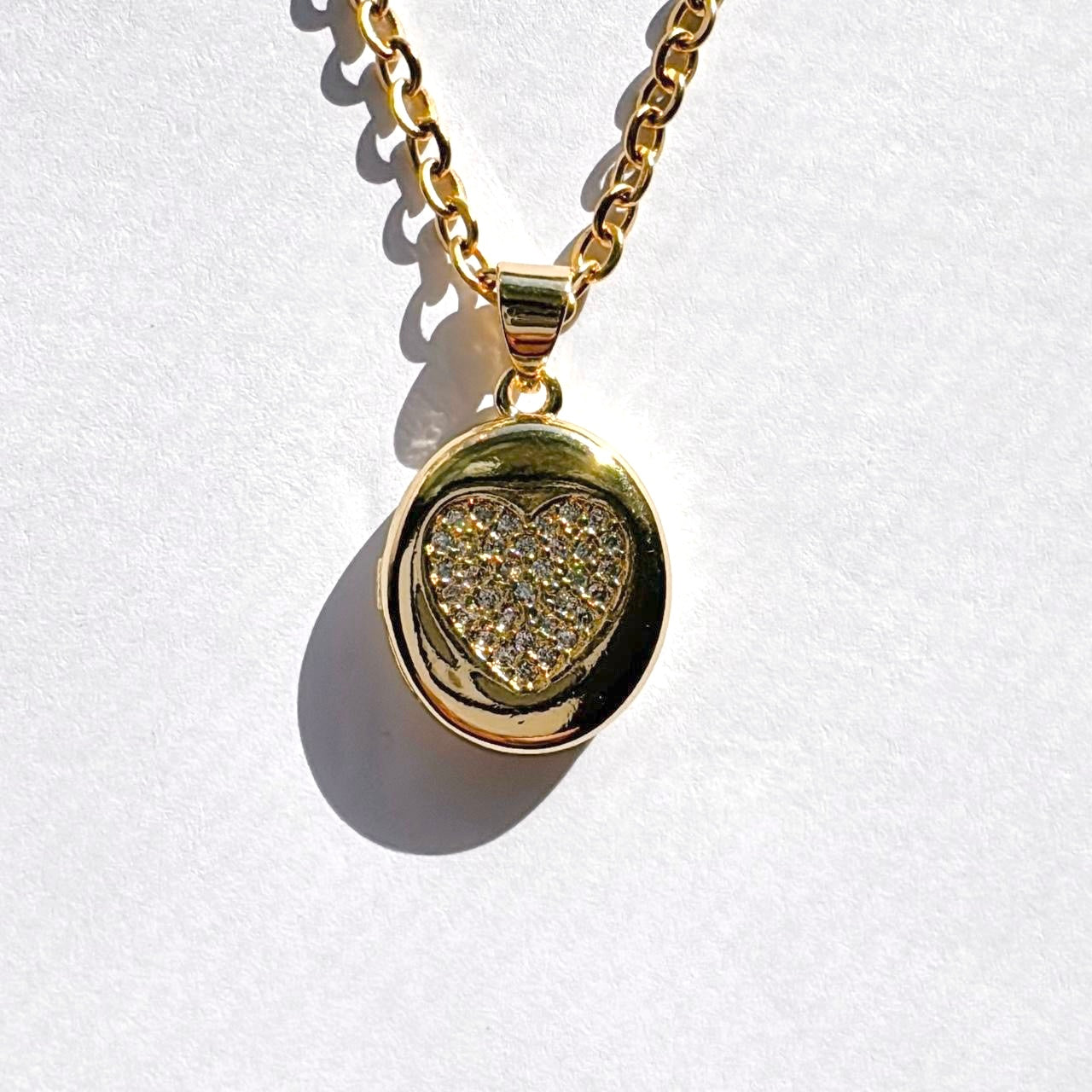 Gold Locket Necklaces