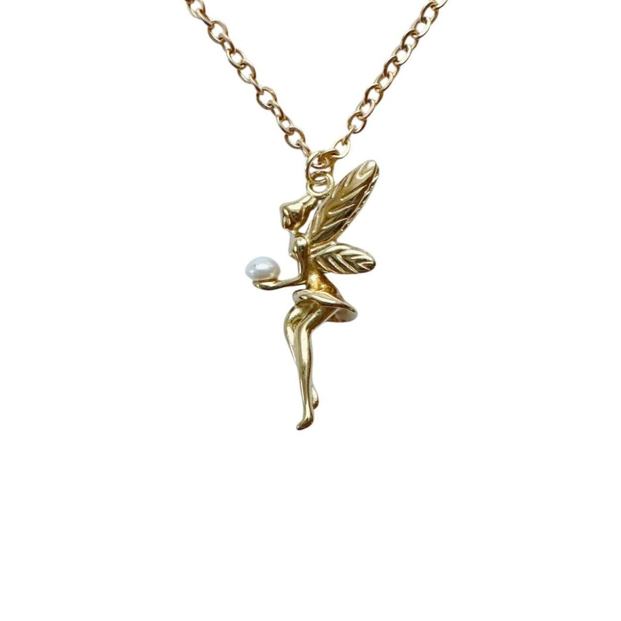 gold fairy necklace
