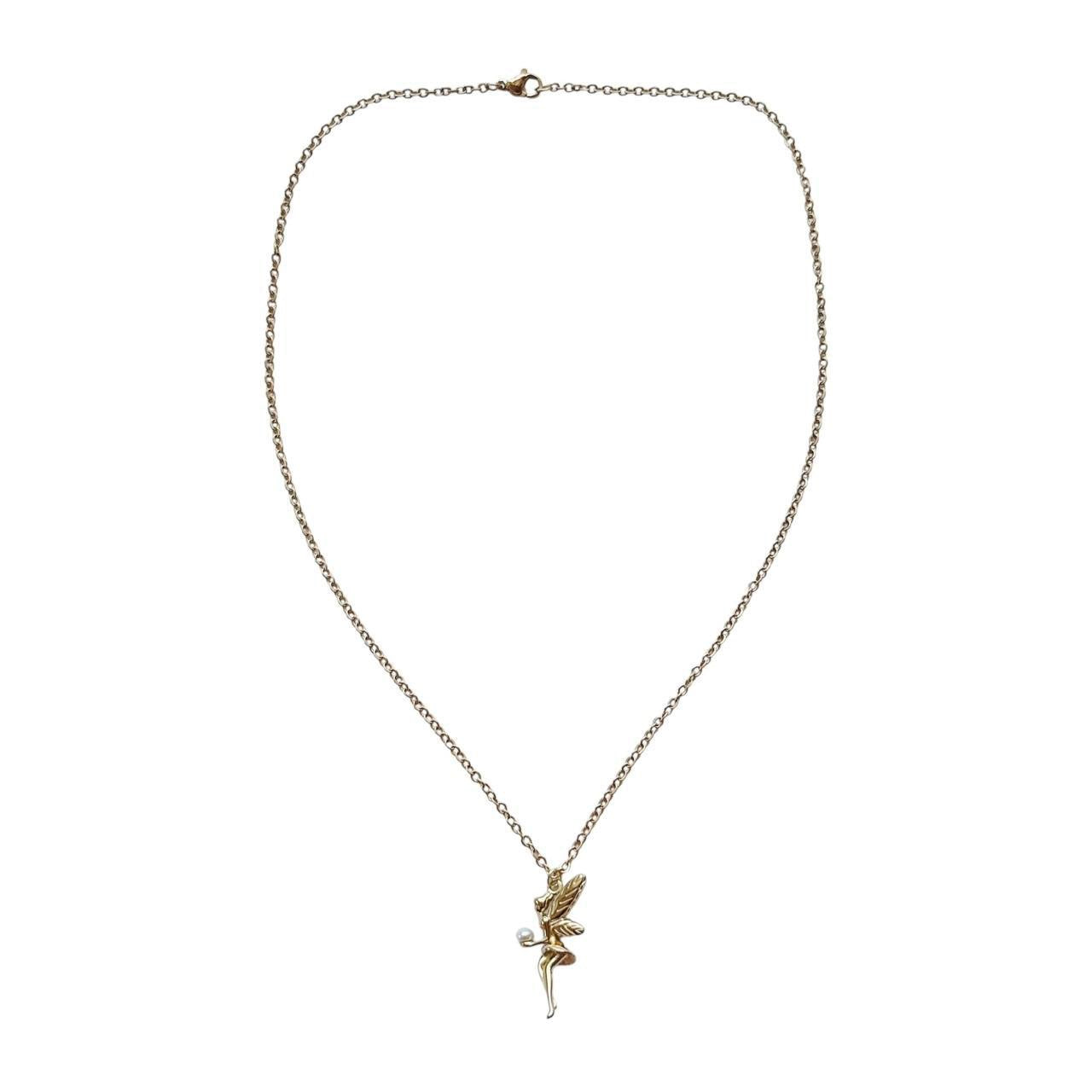 gold fairy necklace