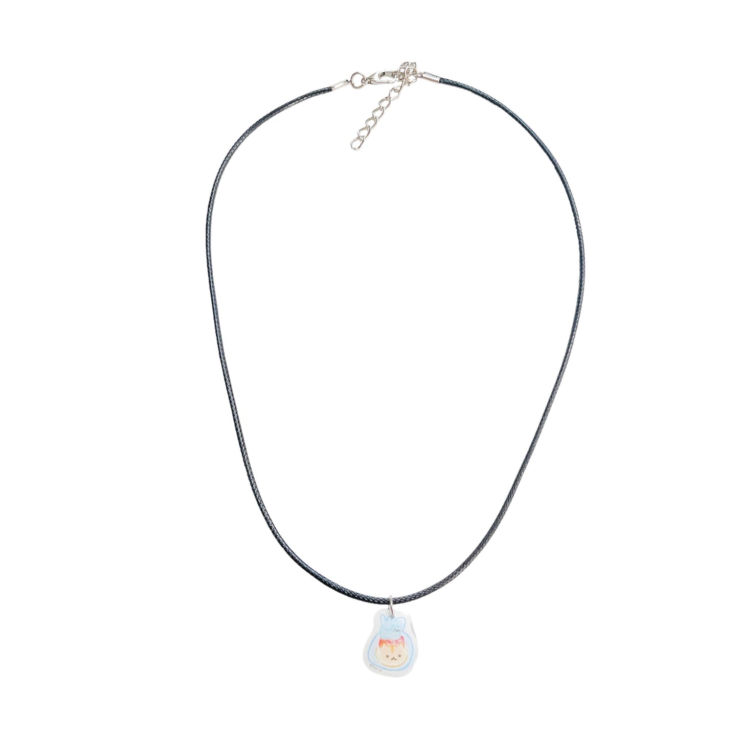 Cat in a Bag Corded Necklace