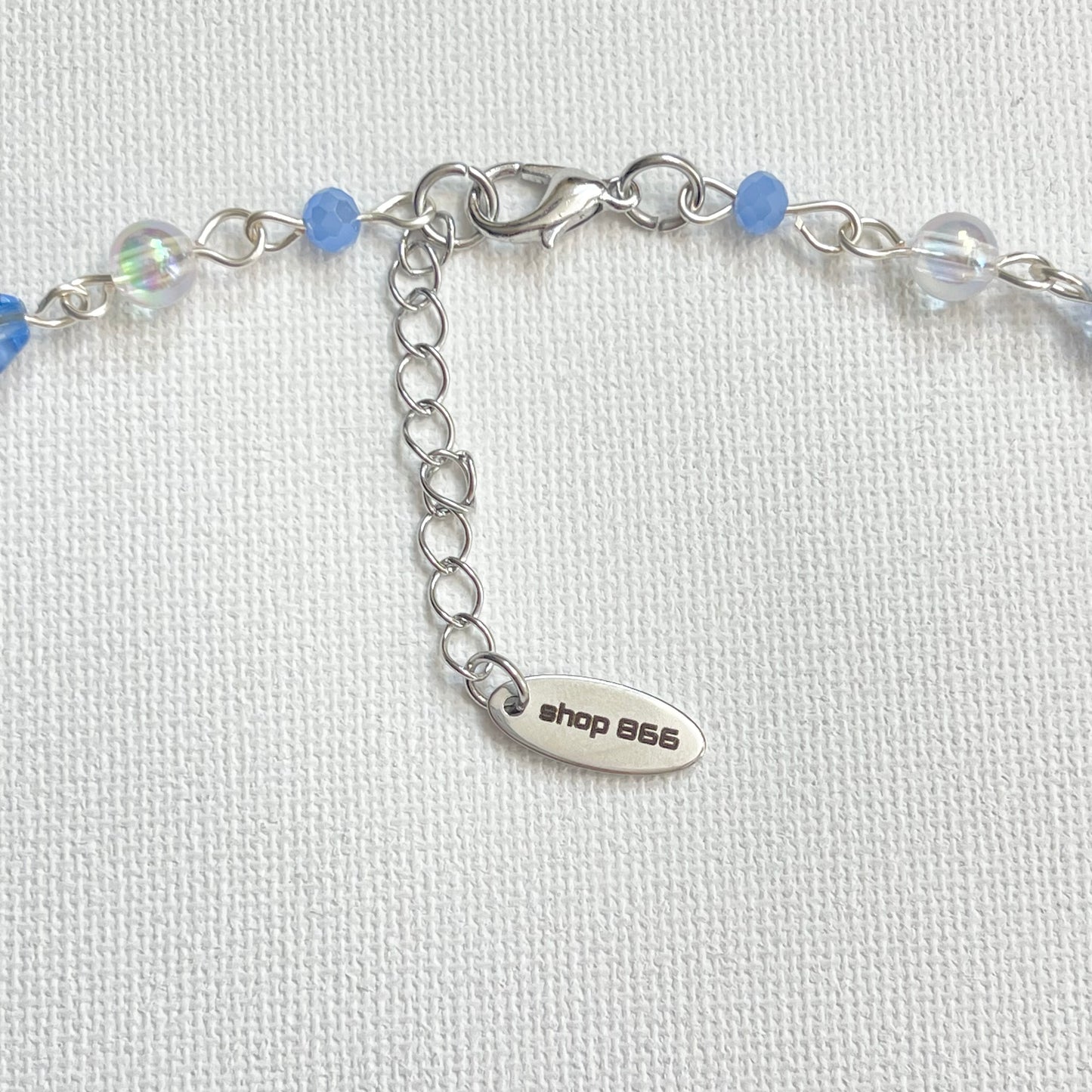 Blue Bunny Necklace
