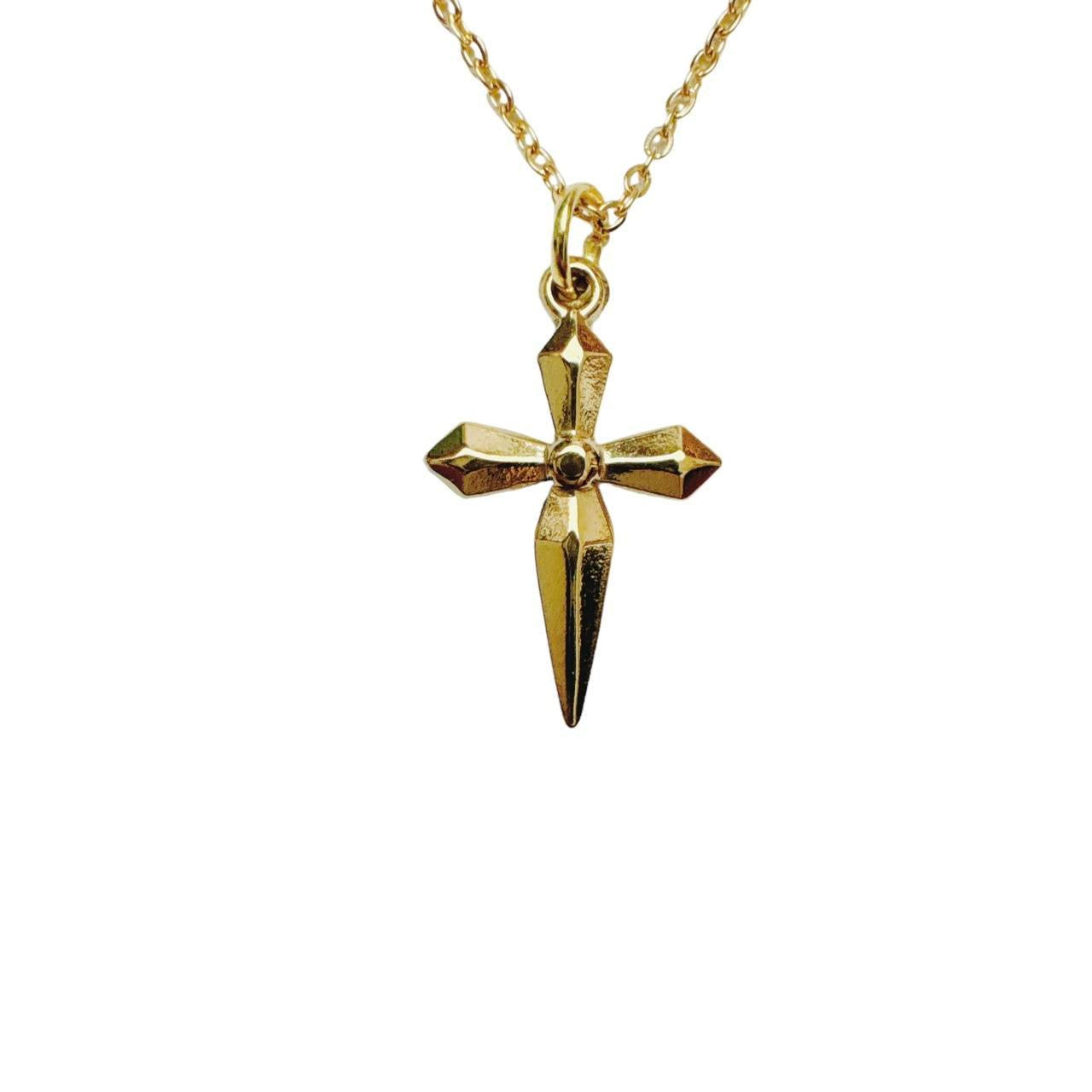 Gold Cross Necklace