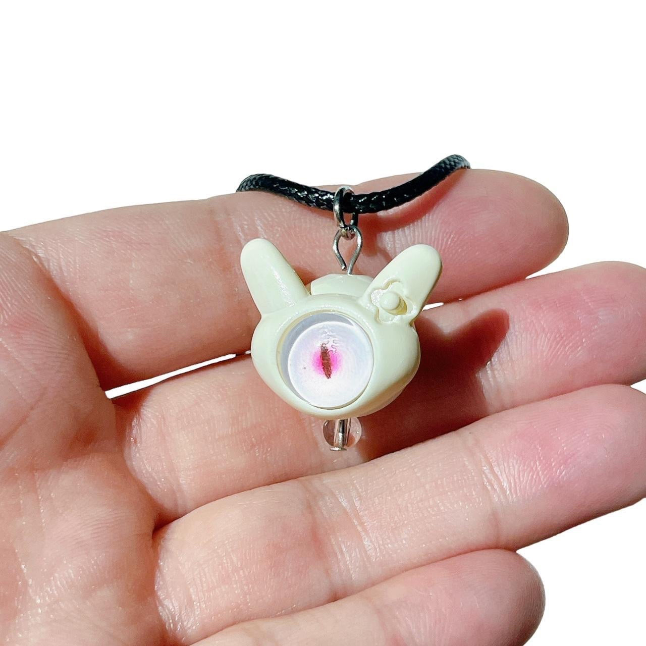 Eyeball Bunny Necklace