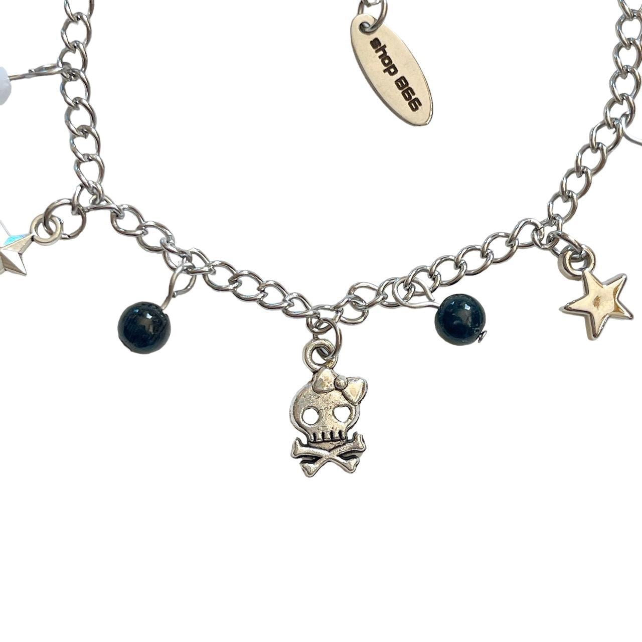 Skull Charm Bracelet