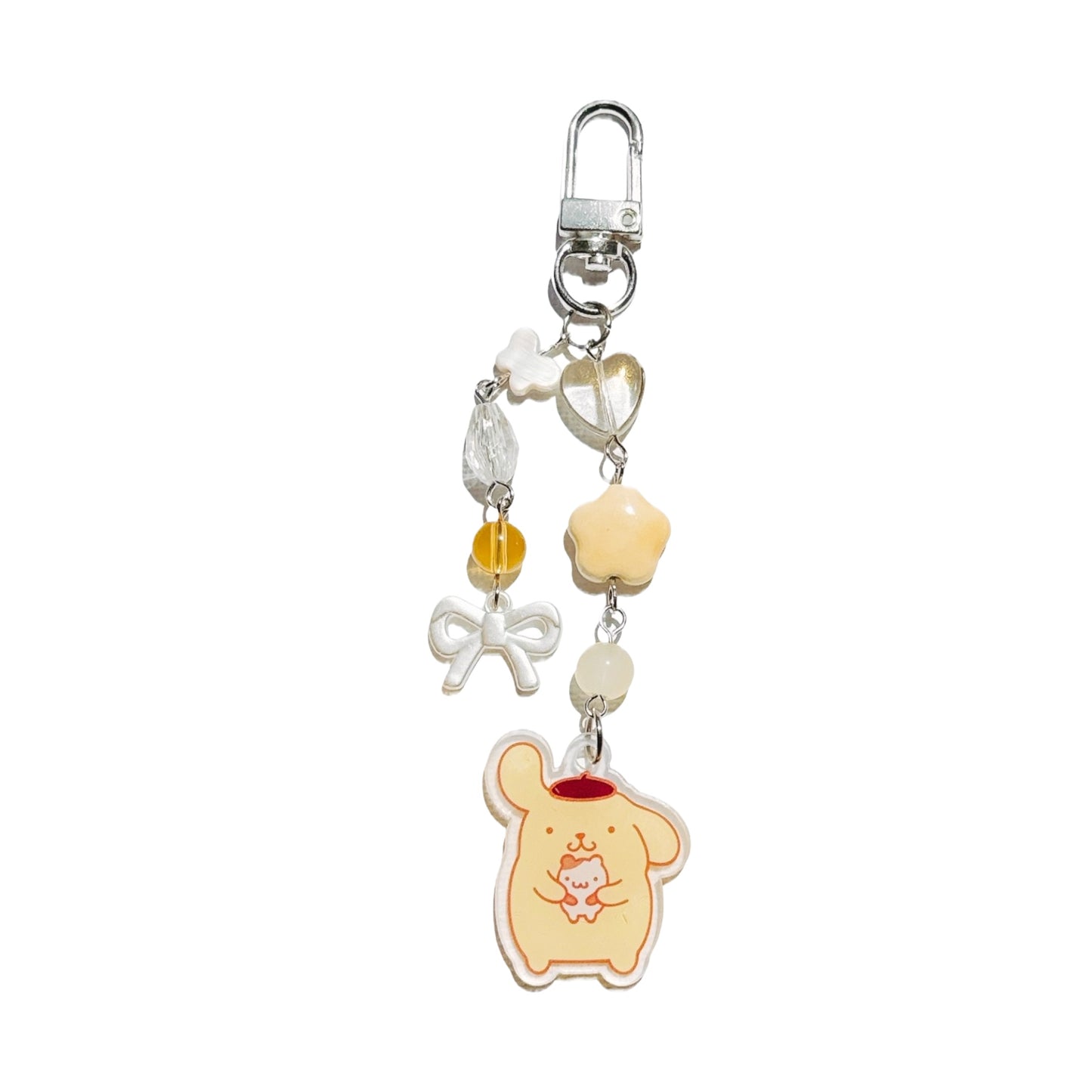 Pompompurin Keychain - bow