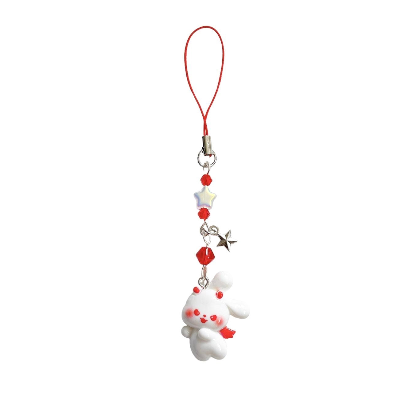 Devil Bunny Phone Charm