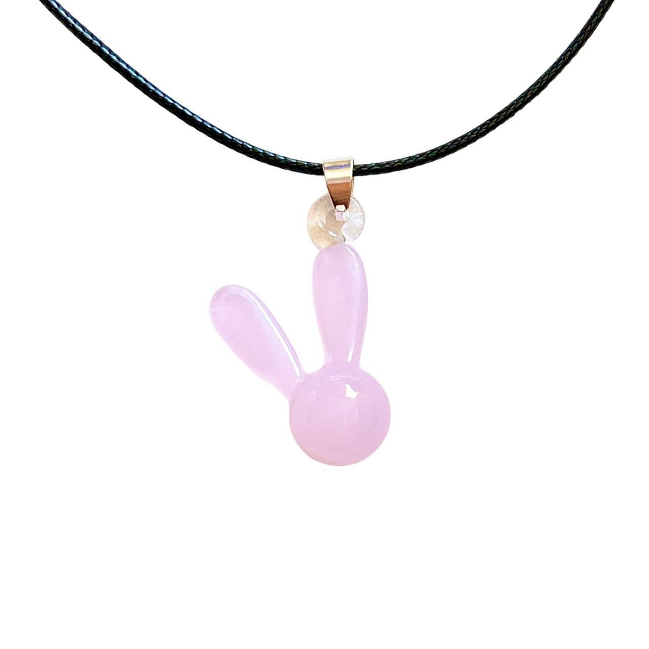 Glass Bunny Necklace