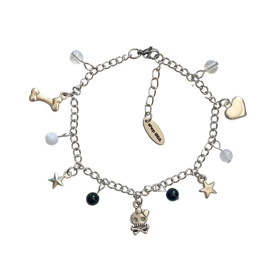 Skull Charm Bracelet