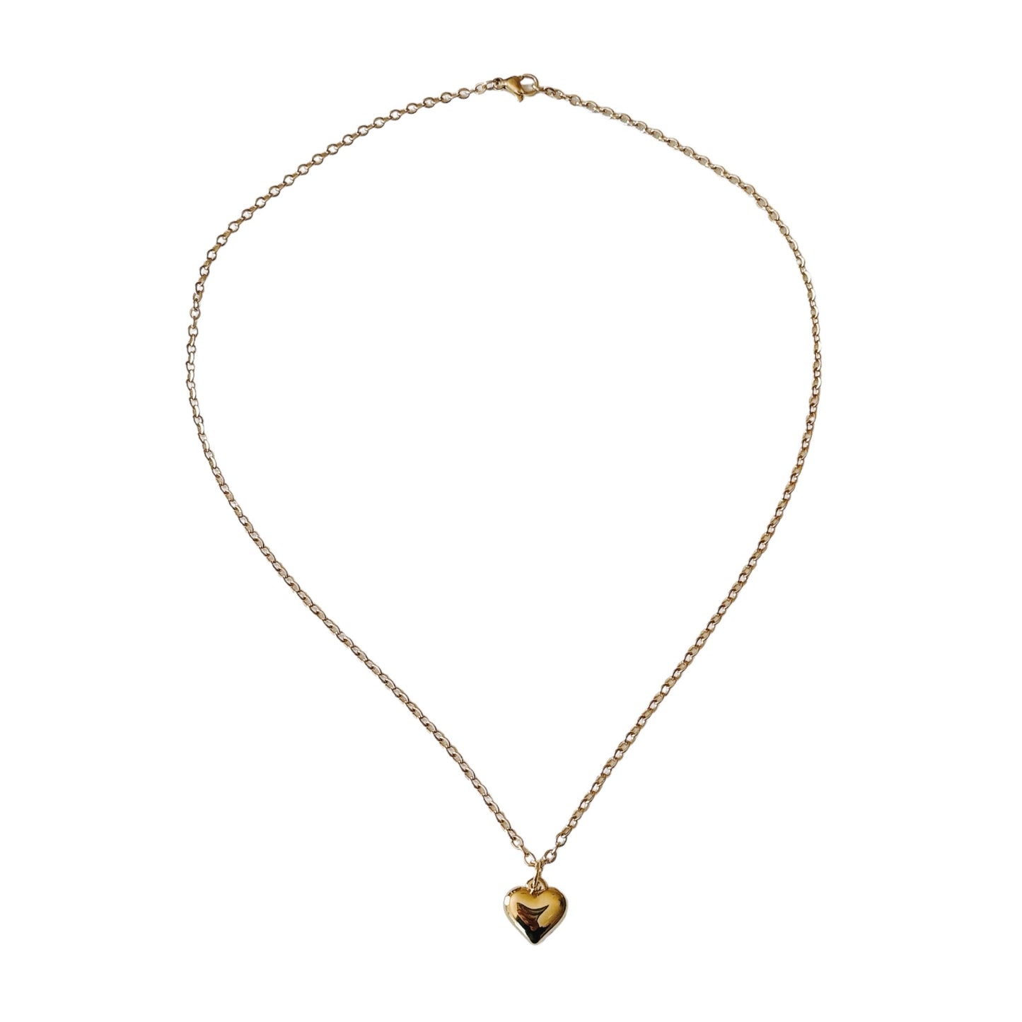 Dainty Gold Heart Necklace