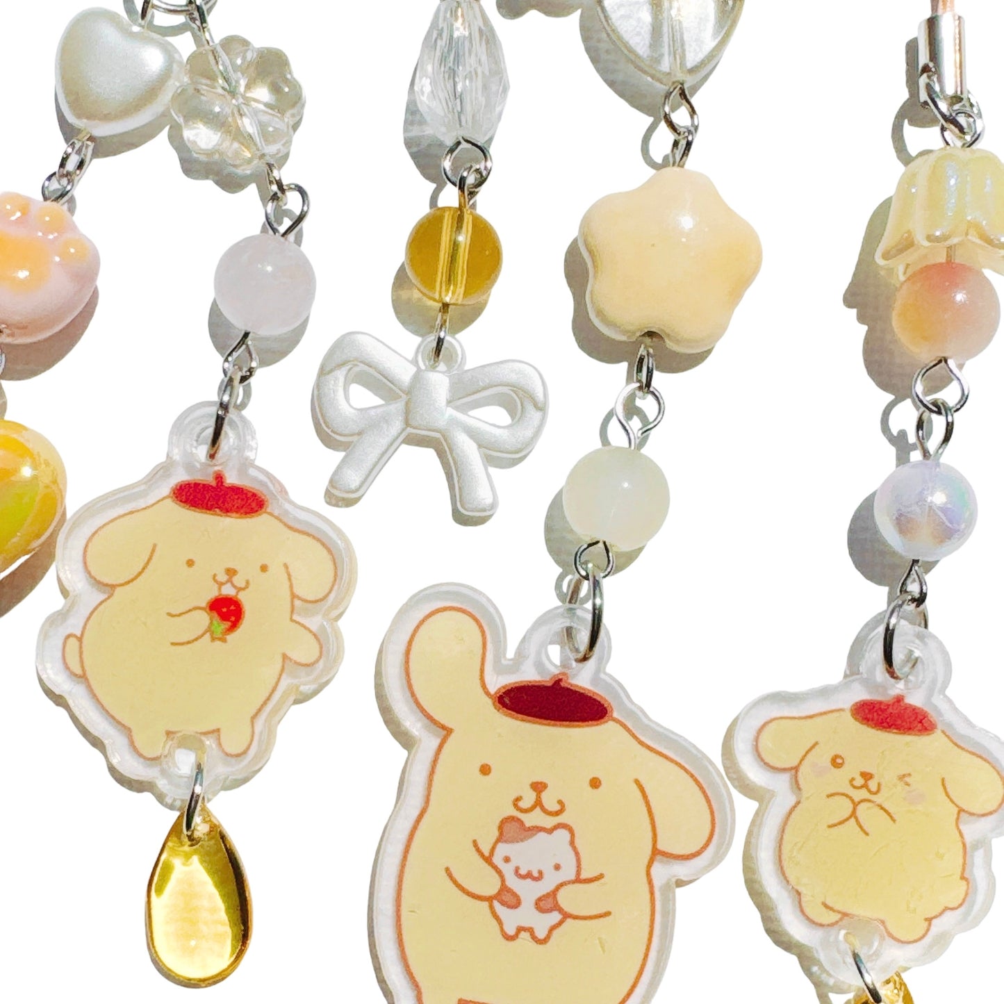 Pompompurin Phone Charm