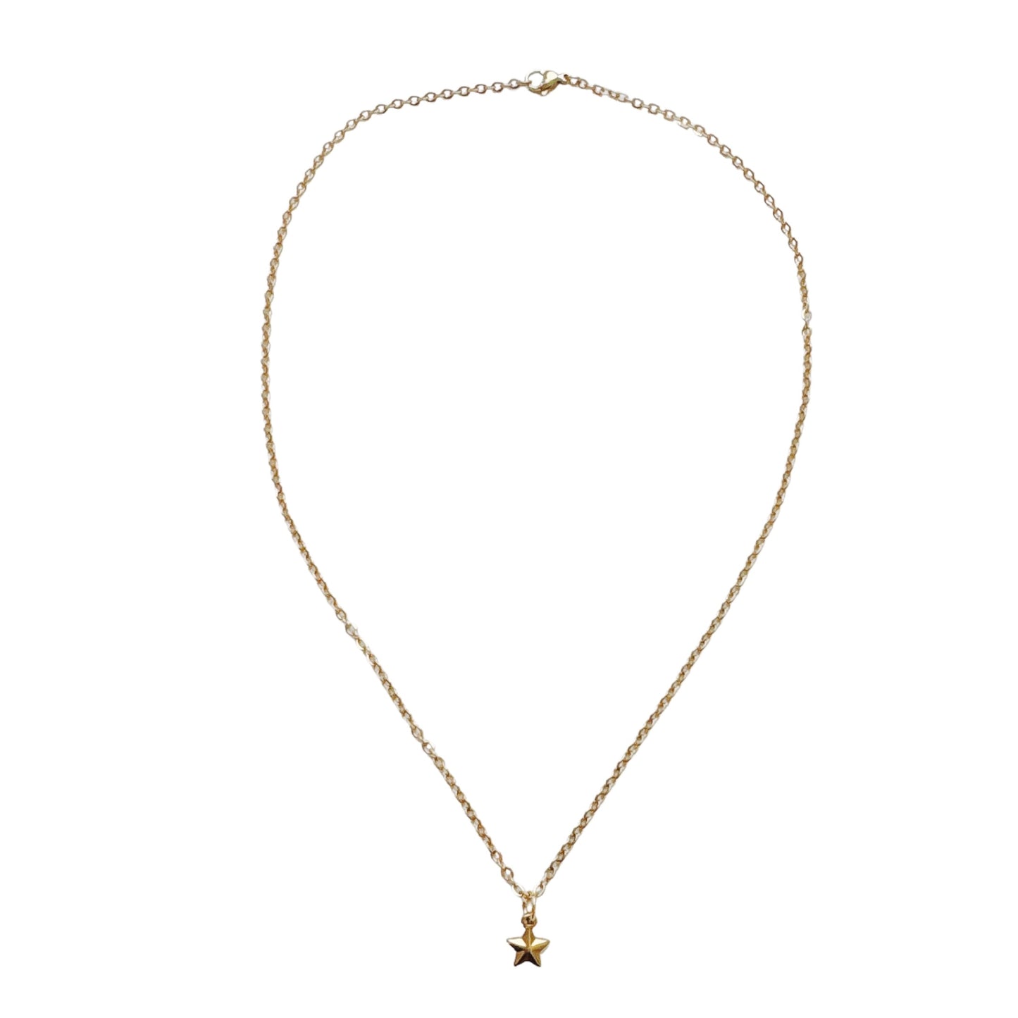 Dainty Gold Star Necklace