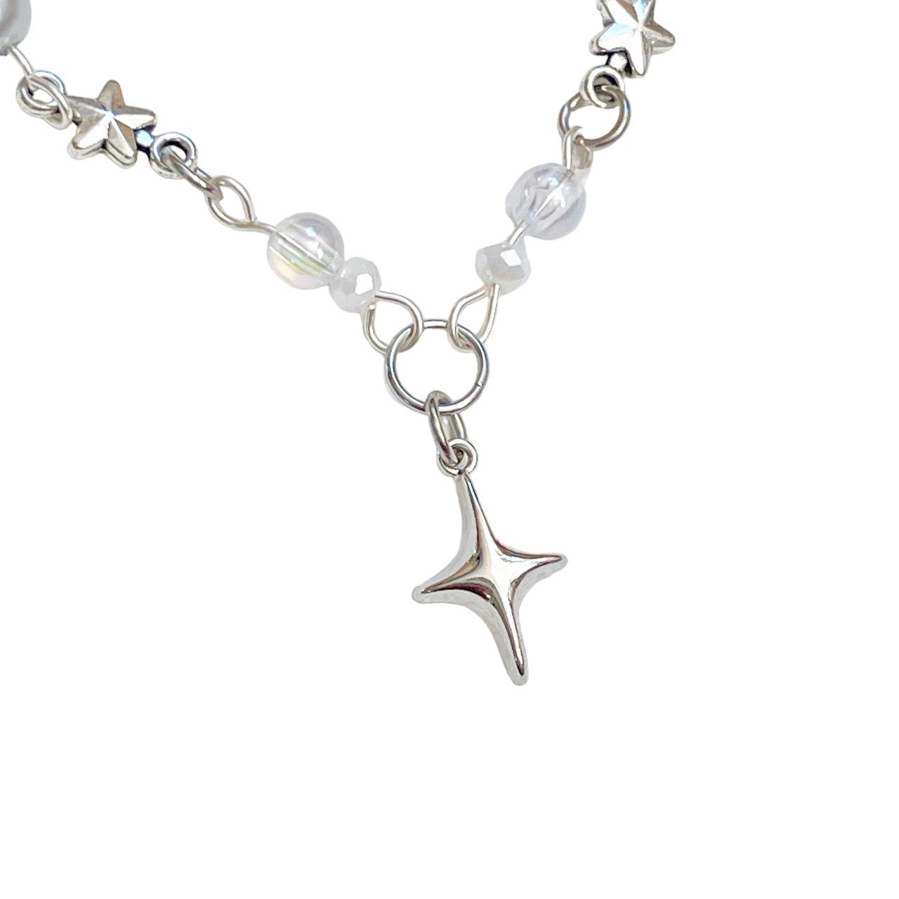 Sparkle Star Beaded Necklace