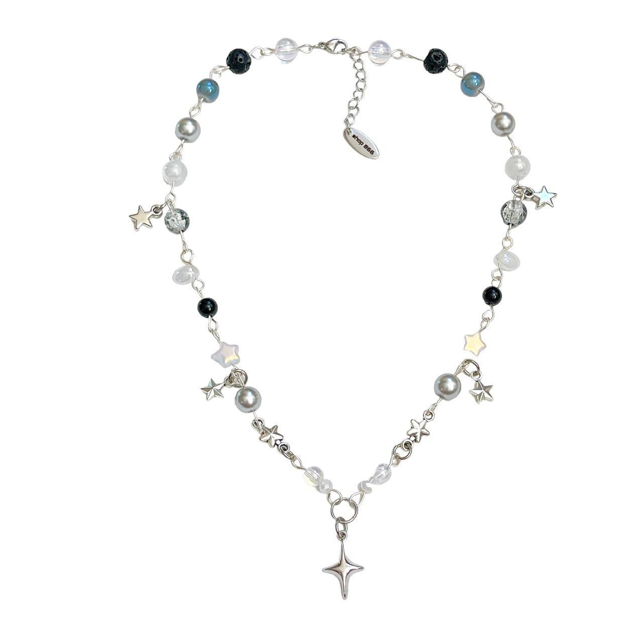 Sparkle Star Beaded Necklace