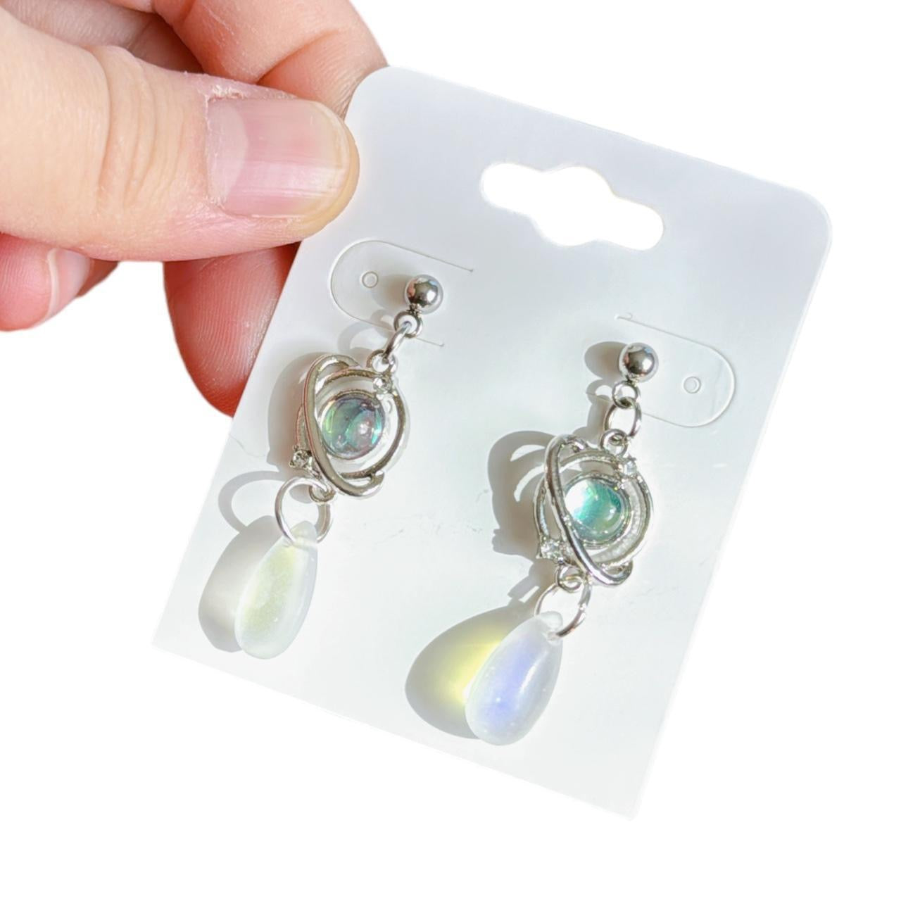 Dripping Planet Earrings