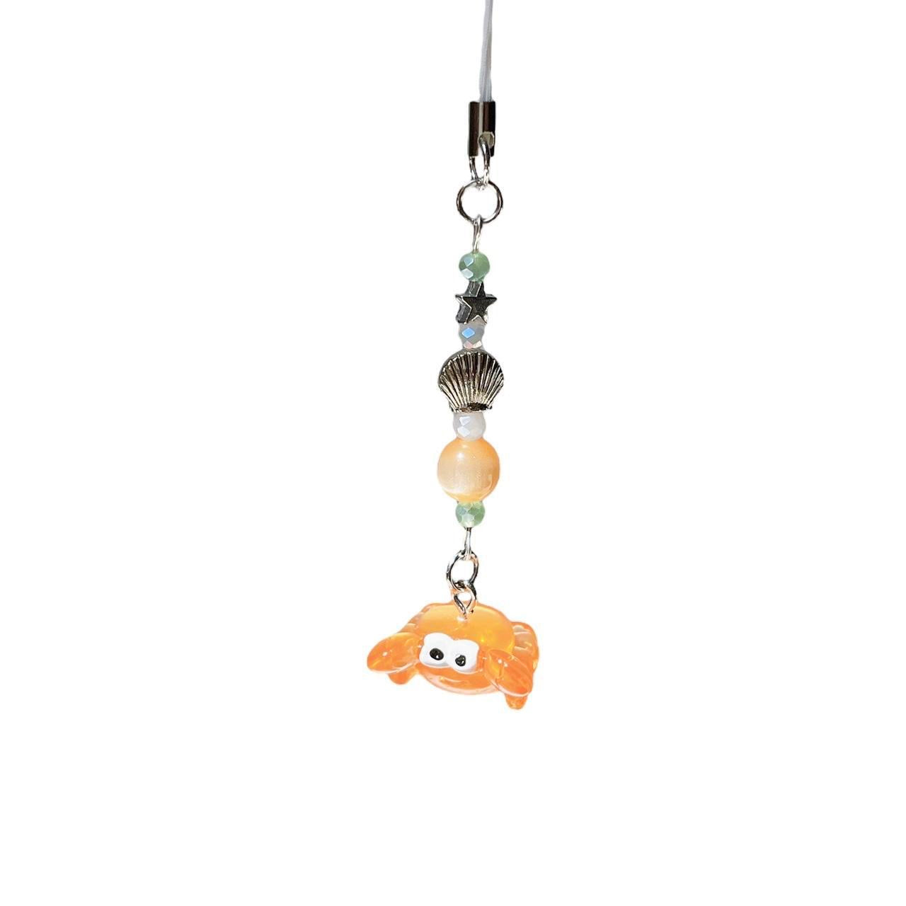 Crab Phone Charm