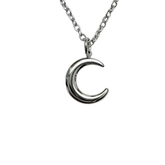 Silver Moon Necklace