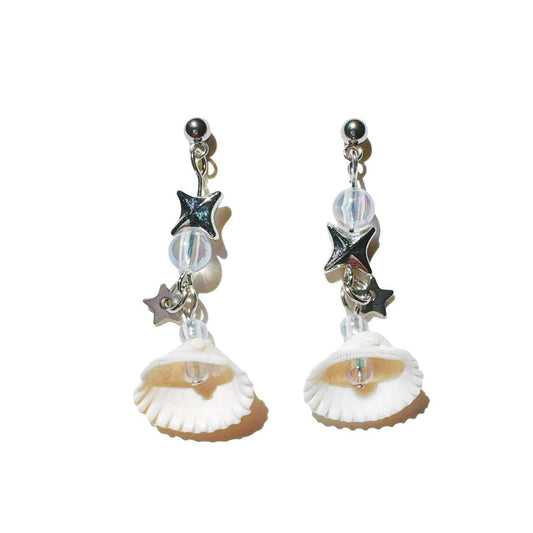 Star Seashell Earrings