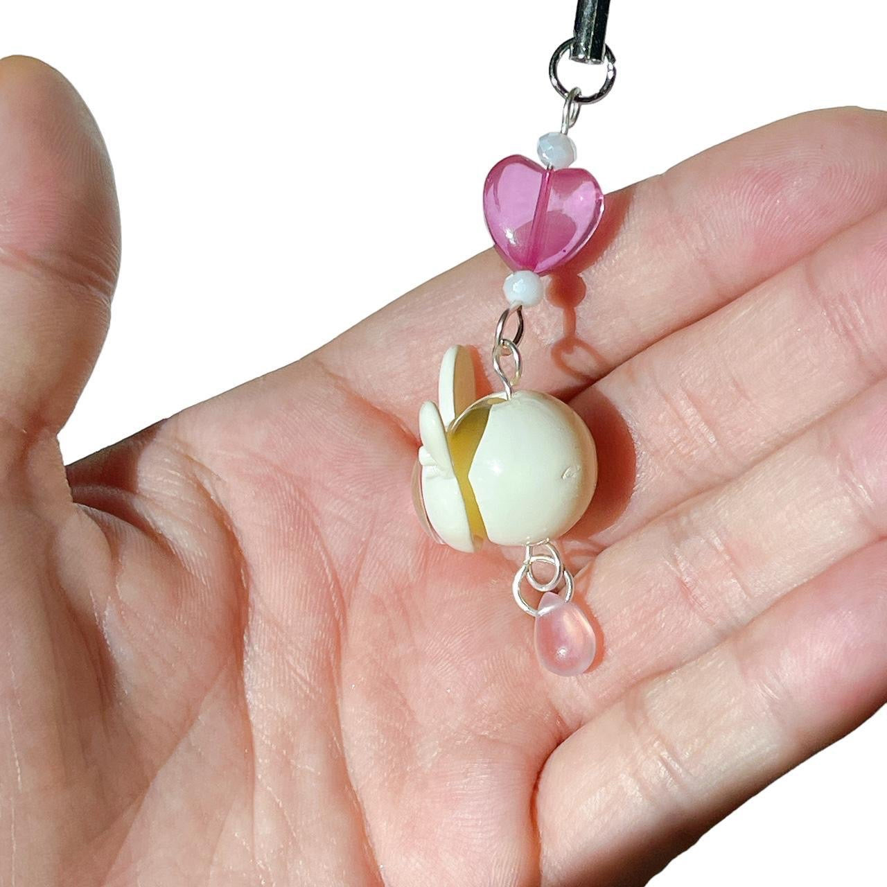 Eyeball Bunny Phone Charm