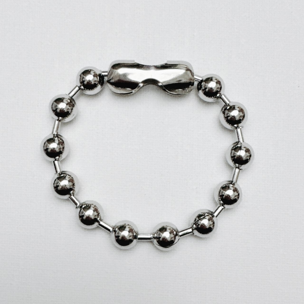 Silver Ball Chain Bracelet