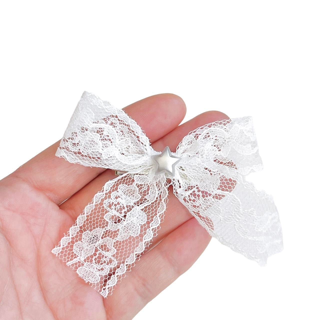 Star Bow Hair Clip