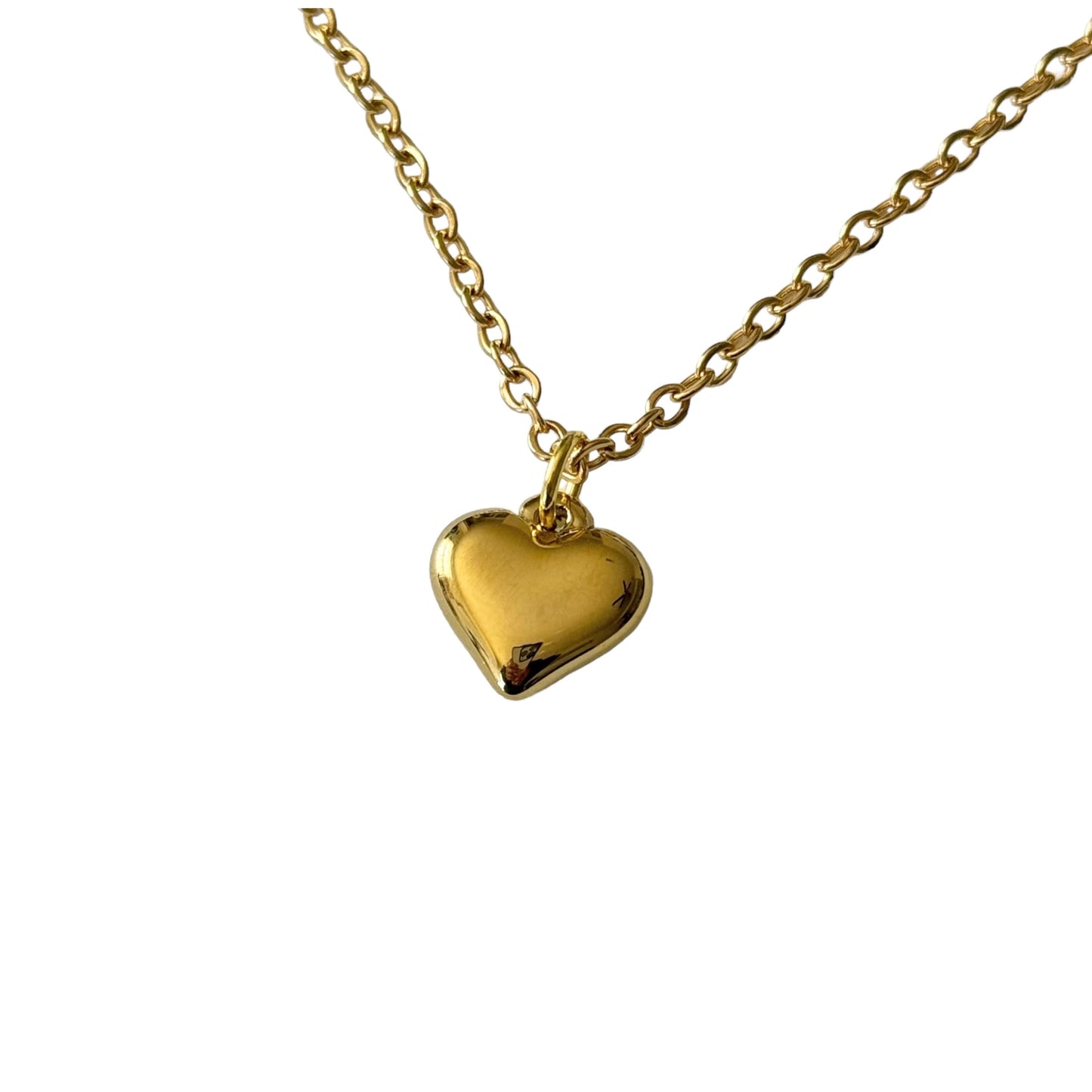 Dainty Gold Heart Necklace