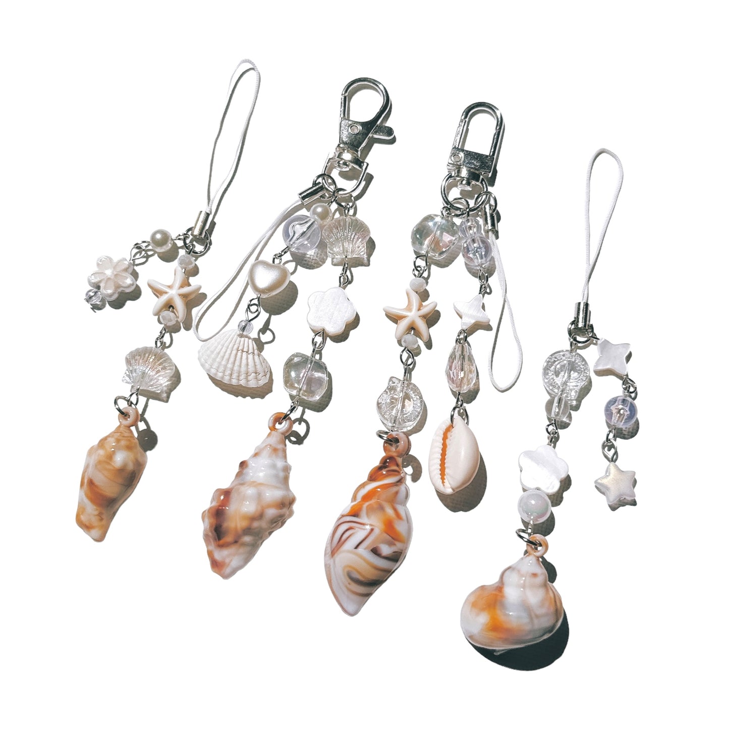 Seashell Phone Charm