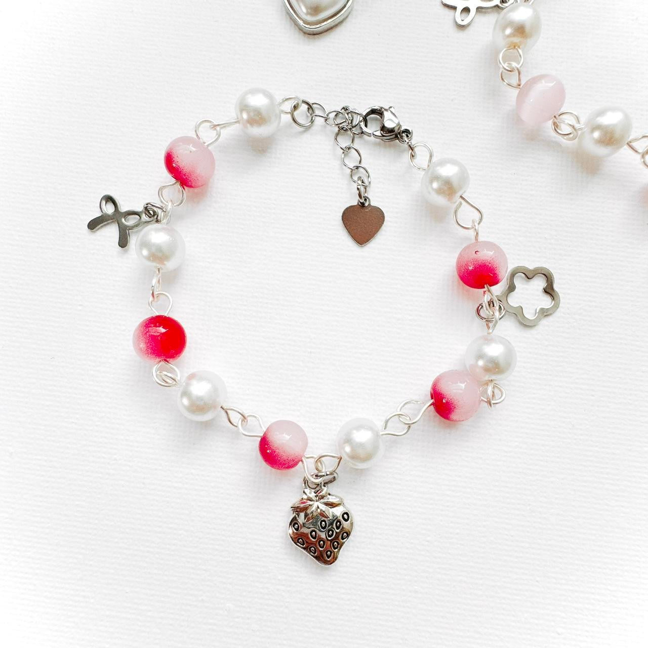 Strawberry Charm Bracelet