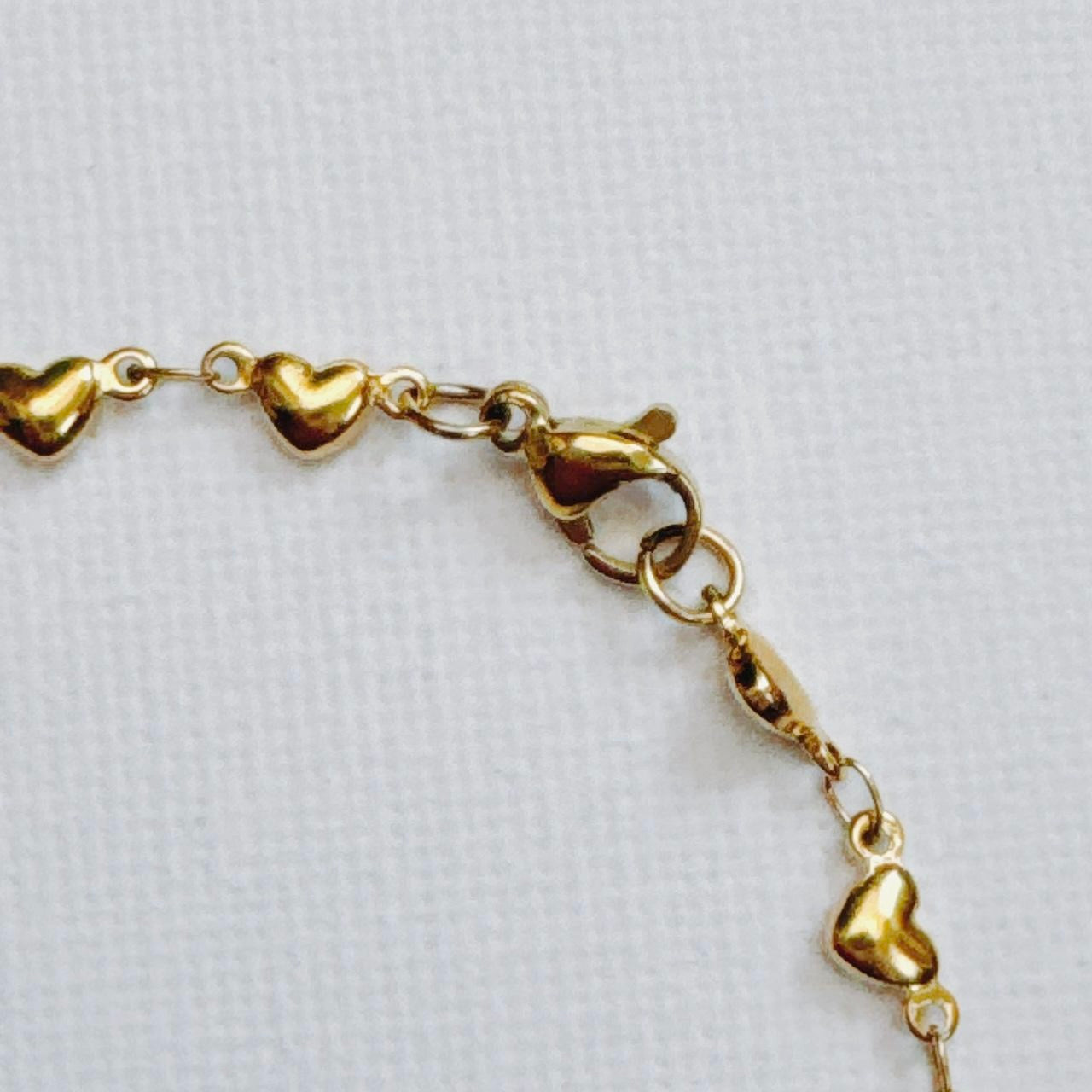 Gold Heart Bracelet