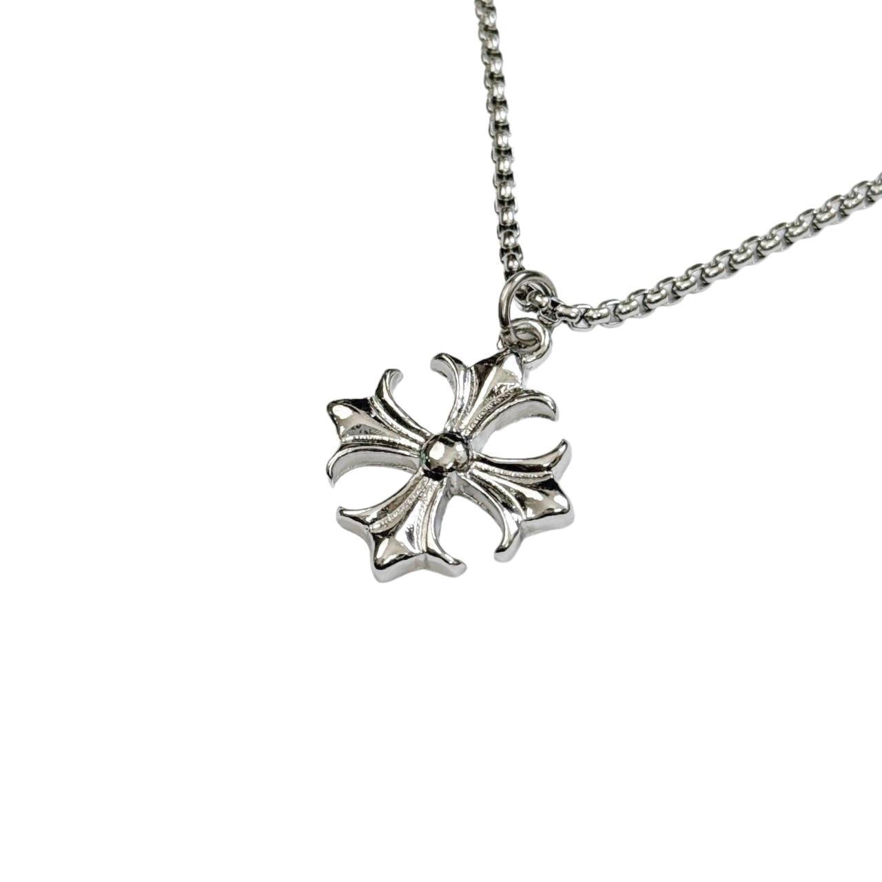 Grunge Cross Necklace