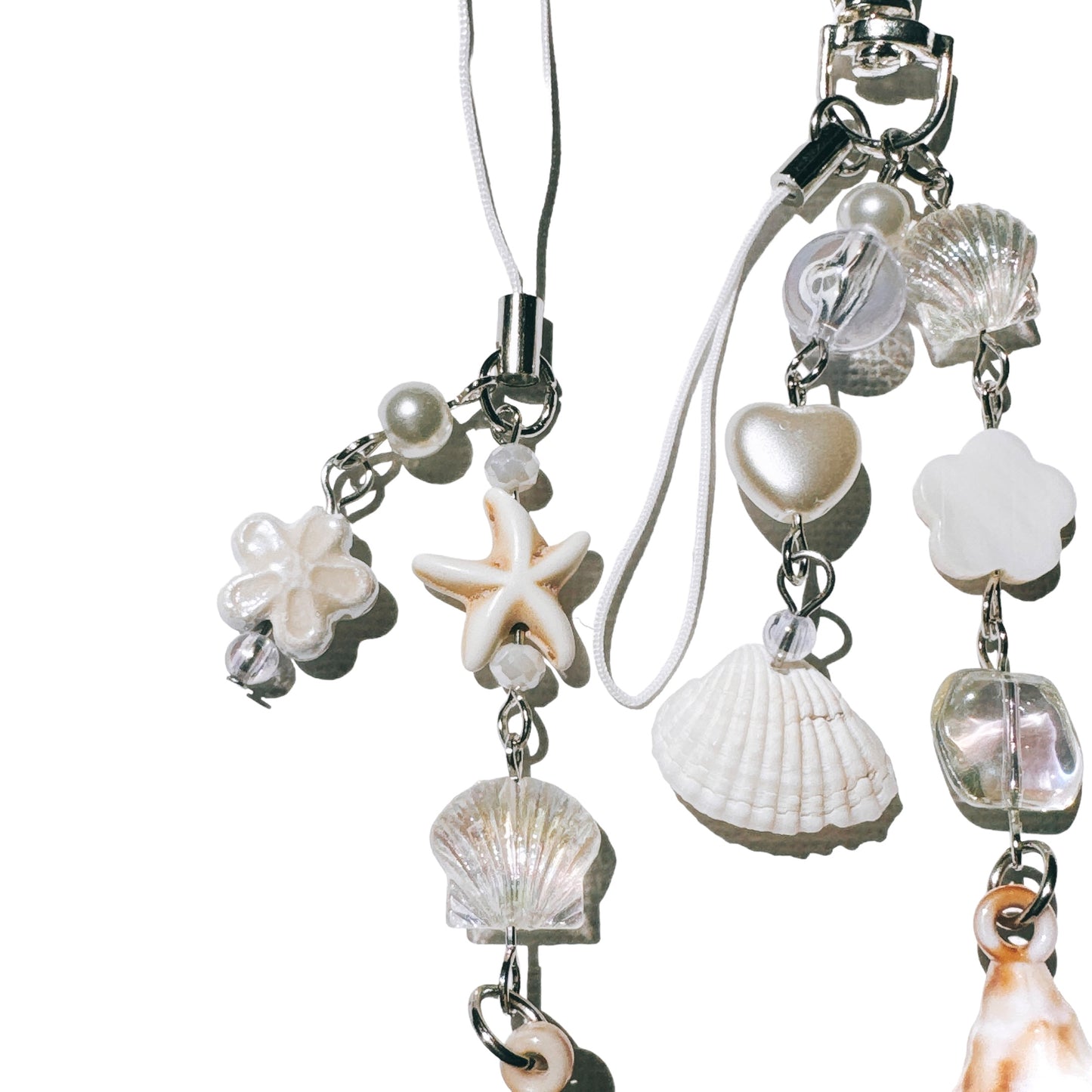 Seashell Phone Charm