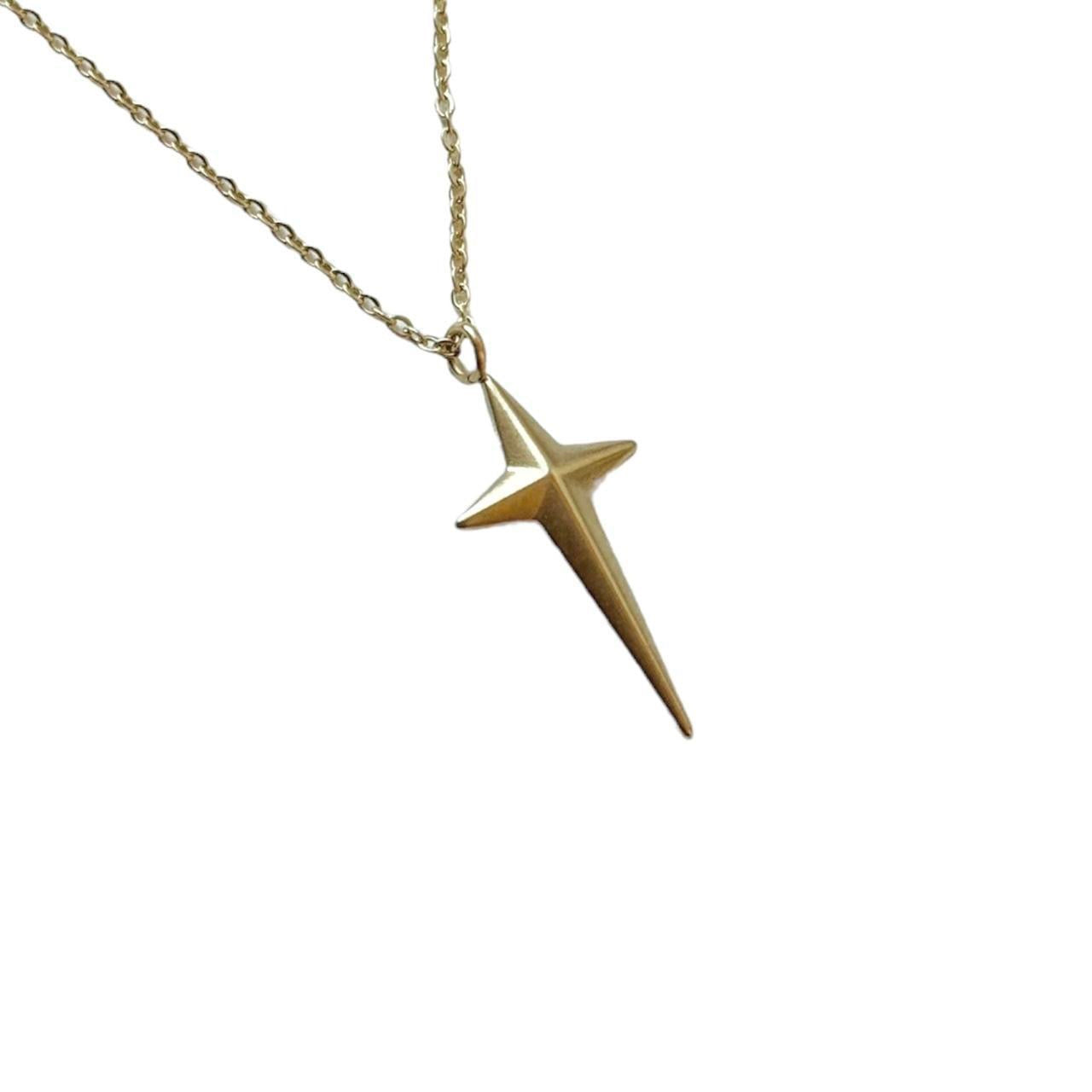 Gold Star Sparkle Necklace