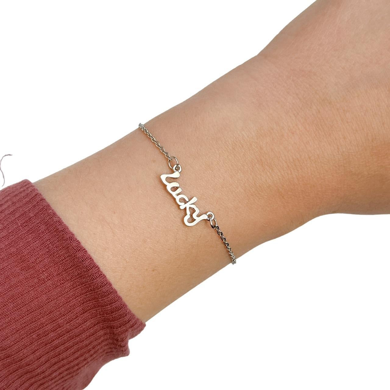 Silver Lucky Bracelet