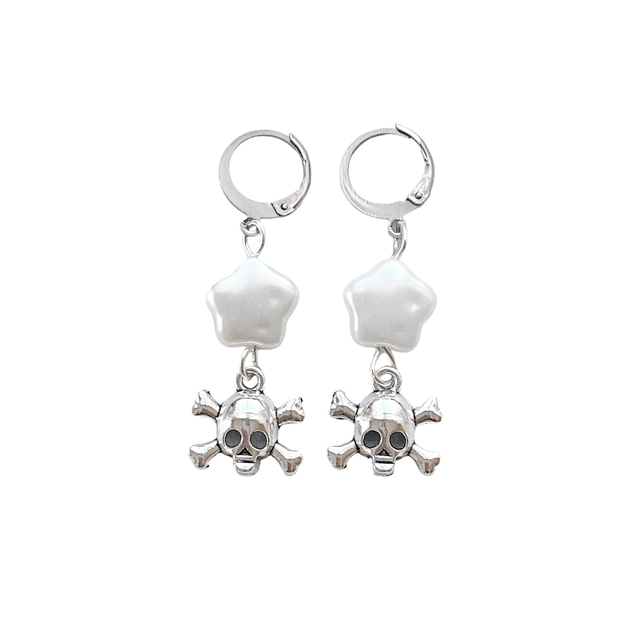 Star Skull Earrings