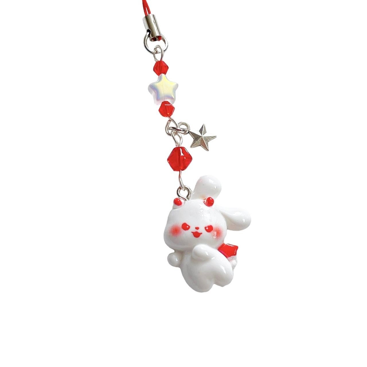 Devil Bunny Phone Charm