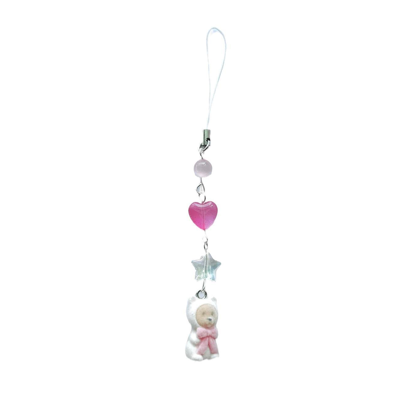 Flocky Bear Phone Charm