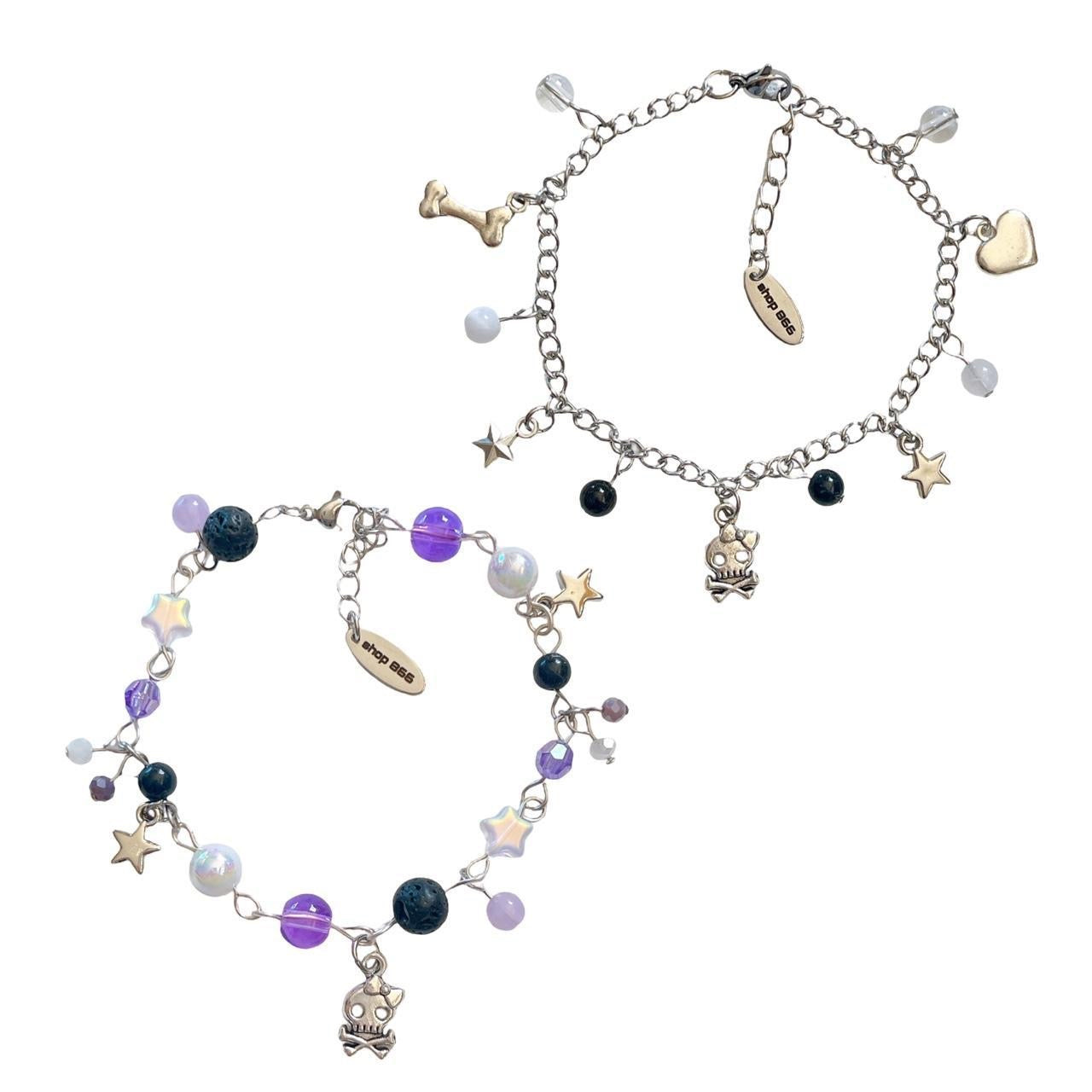 Skull Charm Bracelet