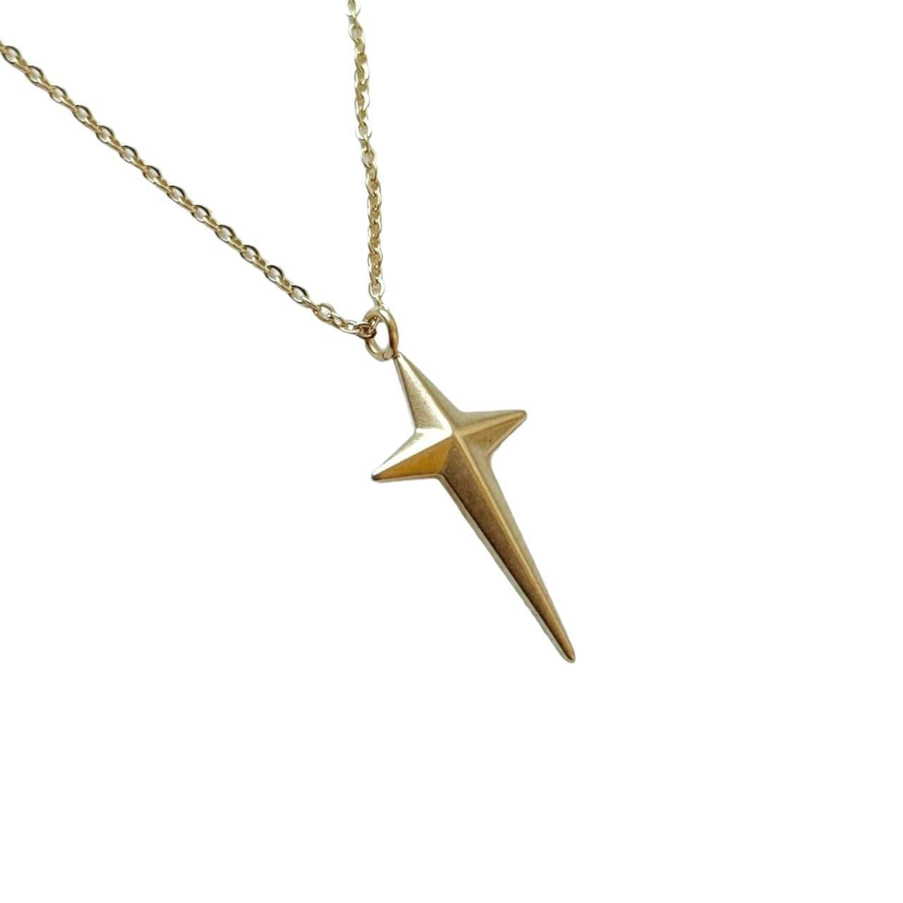 Gold Star Sparkle Necklace