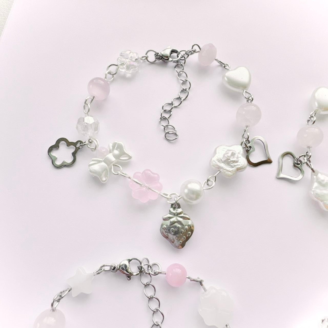 Strawberry Charm Bracelet